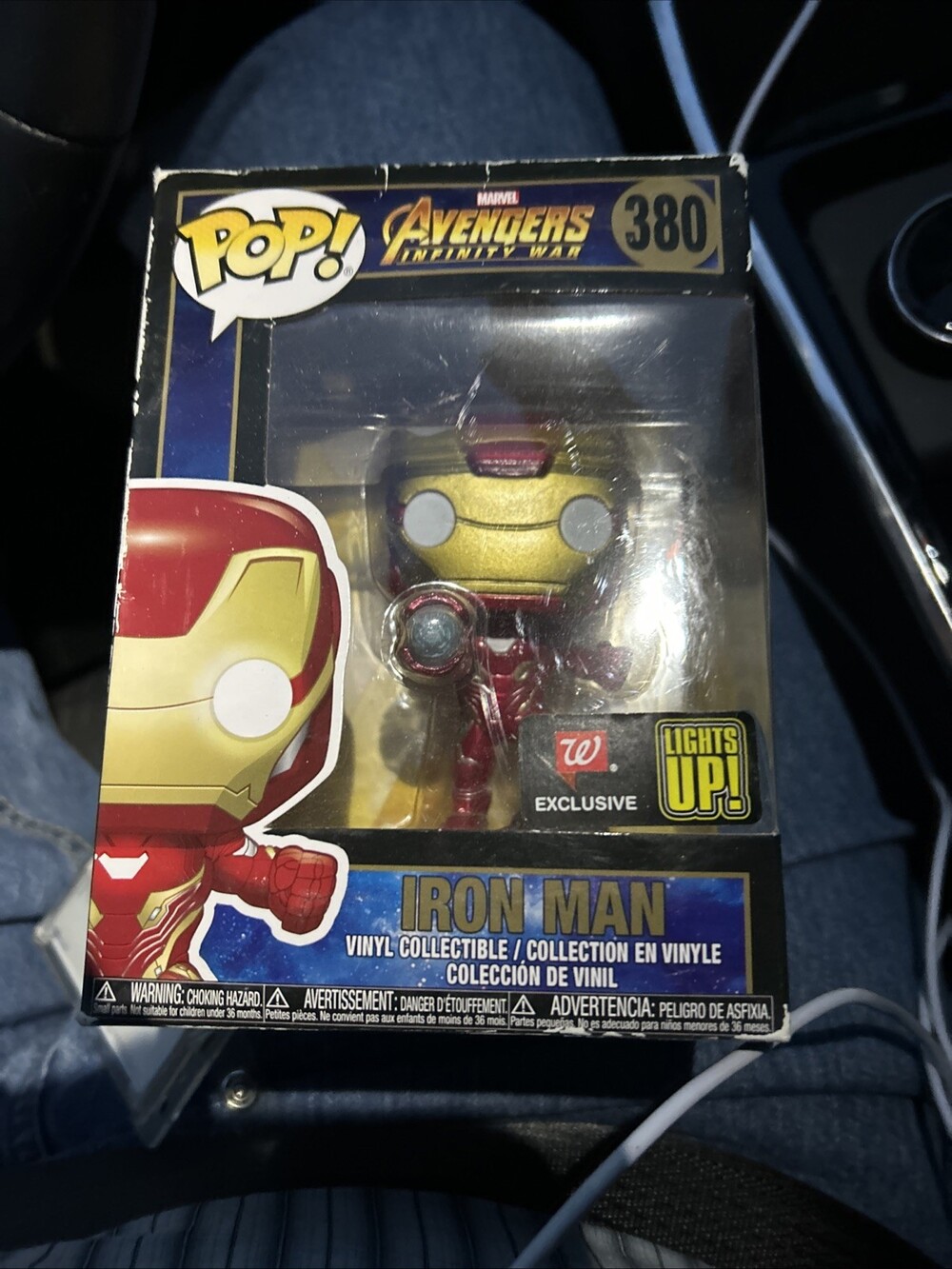 Funko Pop! Vinyl: Marvel - Iron Man (w/ Lights) - Walgreens (Exclusive) #380